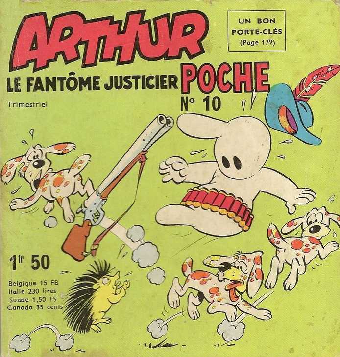 Scan de la Couverture Arthur le Fantme Justicier Poche n 10